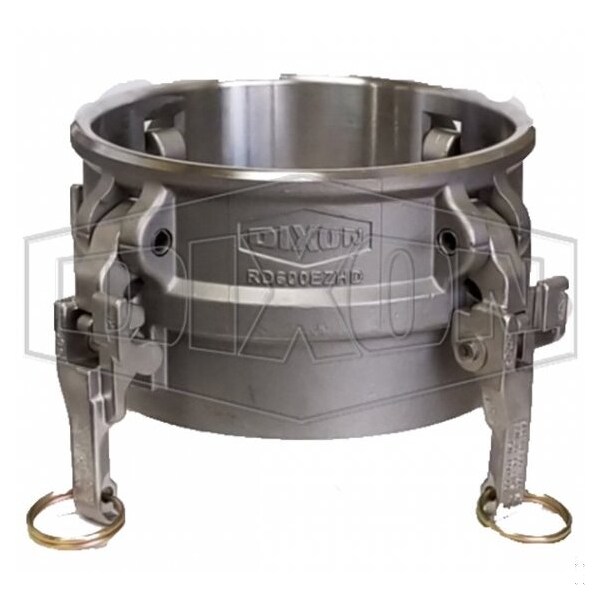 6in HD EZ BOSSLOCK FEM COUPLER x FEM NPT